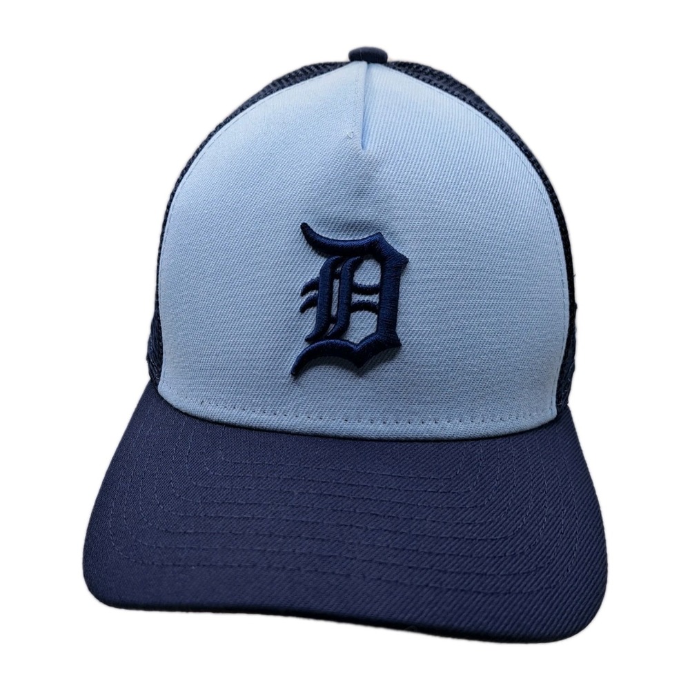 Detroit Tigers Men Snapback New Era 9Forty Cool Micro Blue Hat Cap
